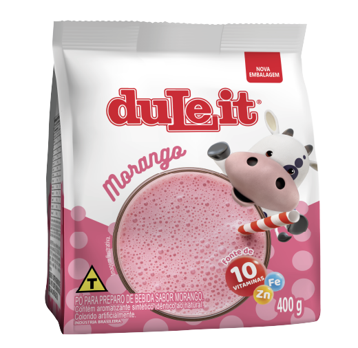 25Pó para Preparo de Bebida sabor Morango DuLeit sachet 400 g_520x506px