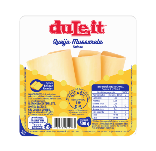 31Queijo Mussarela Fatiado DuLeit 500 g_1_520x506px