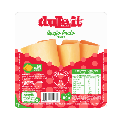 33Queijo Prato Fatiado DuLeit 500 g_1_520x506px